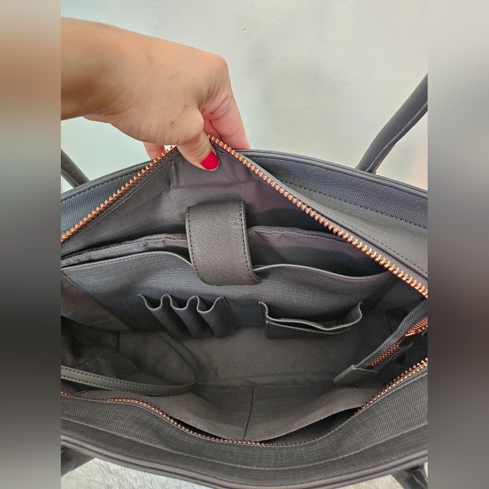 Dagne Dover Signature Tote Graphite Legend - Picture 10 of 17